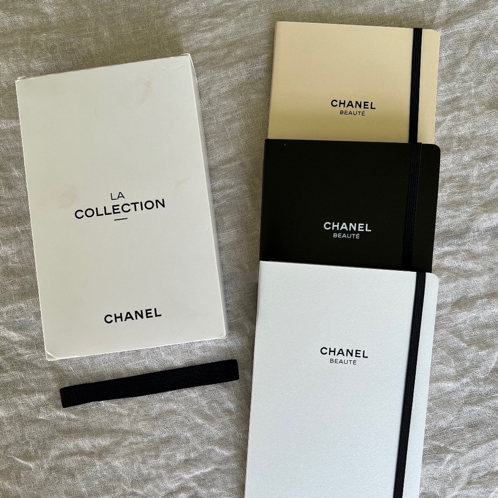 SOLD! - CHANEL Beauté Exclusive Gift Set | Set of 3 Branded Notebooks